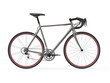 Speed Racing Bicycle Isolated on White Background