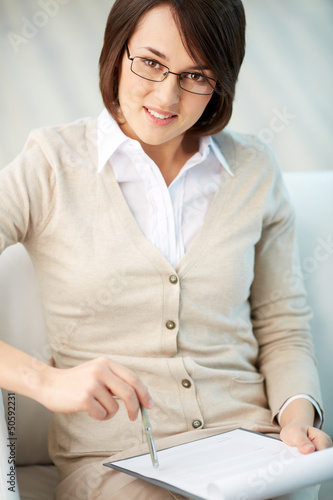 Photo: Pretty consultant Pretty consultant