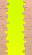 The frame of the puzzle for your text.