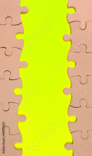 Photo: The frame of the puzzle for your text. The frame of the puzzle for your text.