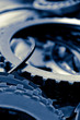 close up image of automobile gear assembly