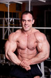 bodybuilder posing