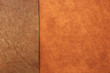 different types of leather texture background