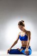 the yoga woman