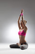 the yoga woman