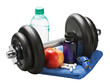 dumbbells and accessories for fitness