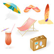 Vector Beach Set