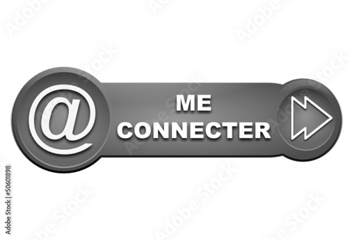 Vector: me connecter sur bouton gris me connecter sur bouton gris