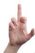 Middle finger
