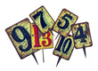 tin plate numbers