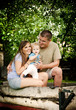 Family on the farm