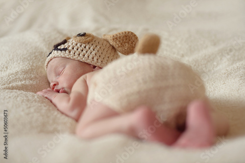 Photo: funny sleeping newborn funny sleeping newborn