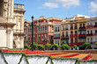Palcos de Semana Santa en el Ayuntamiento de Sevilla