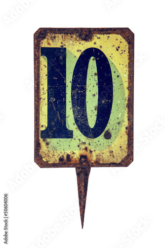 Photo: tin plate 10 tin plate 10