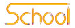 School text by pencil