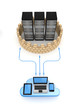 Firewall concept.