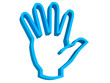 five light blue