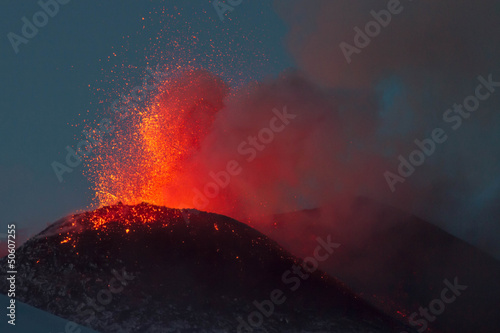 Photo: New eruption of Etna-2013 New eruption of Etna-2013