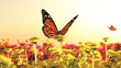 Spring butterfly