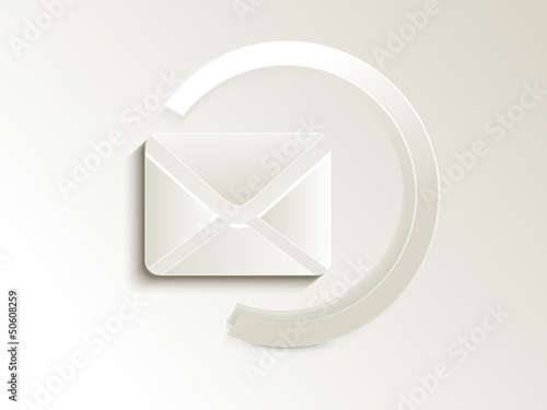 Vector: abstract mail button abstract mail button