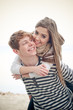 Photo: Happy teenage couple Happy teenage couple