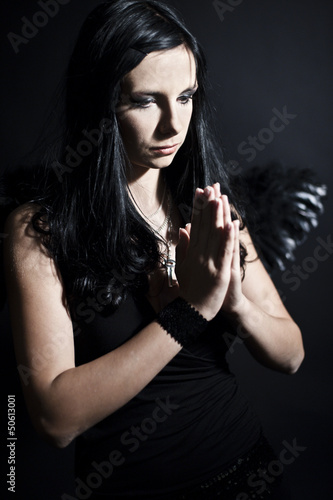 Photo: Black angel Black angel