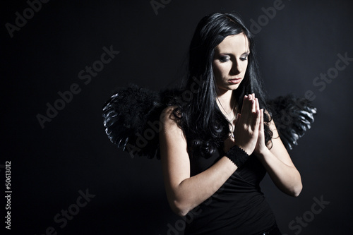 Photo: Black angel Black angel