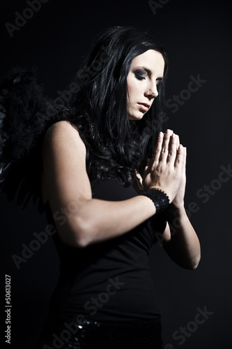 Photo: Black angel Black angel