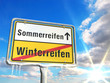 Reifenwechsel - Sommerreifen statt Winterreifen