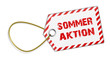 Schild Sommeraktion