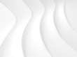 White elegant curved background
