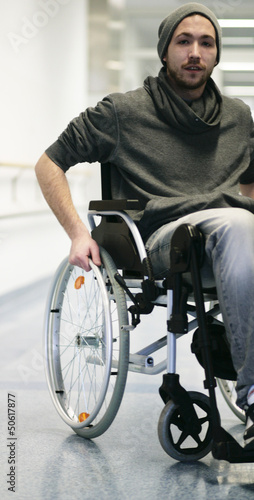 Photo: Rollstuhlfahrer Rollstuhlfahrer