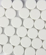 many of white round pills