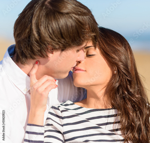 Photo: Portrait Of A Cute Couple Portrait Of A Cute Couple