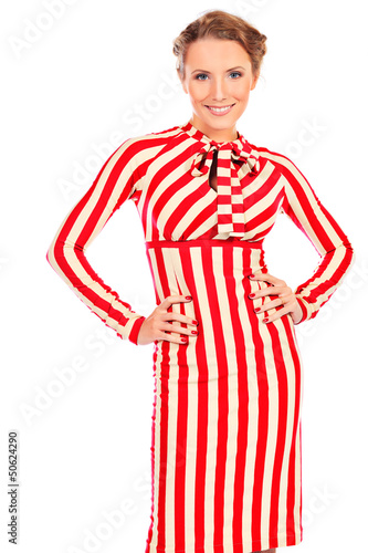Photo: extravagant woman extravagant woman