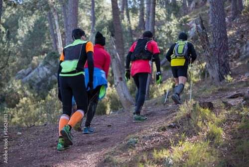 Photo: hard marathon mountain race, climbing hard marathon mountain race, climbing