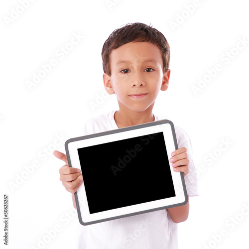 Photo: Child and tablet Child and tablet