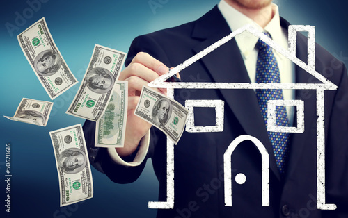 Photo: Buying or Selling a House Concept Buying or Selling a House Concept