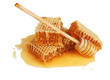 fresh honey in comb