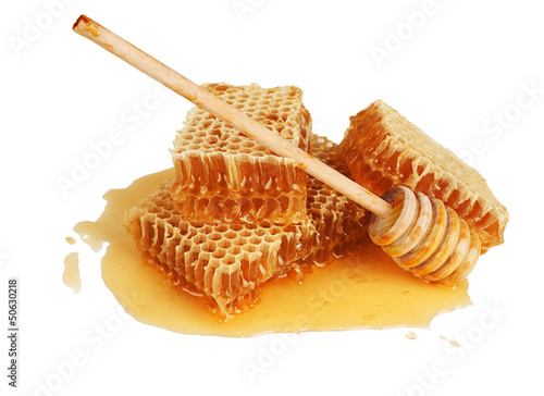 Photo: fresh honey in comb fresh honey in comb