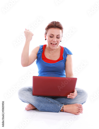 Photo: woman smiling woman smiling