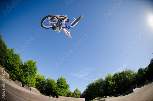 Photo: High BMX jump High BMX jump