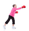 Portrait Of Senior Female Boxer
