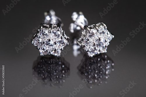 Photo: Close-up Of Earrings Close-up Of Earrings