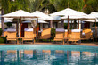 Luxurious swimming pool in Thailand.