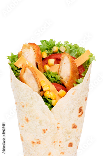 Photo: Chicken wrap Chicken wrap