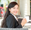 Pretty businesswoman