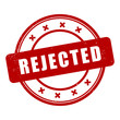 Rejected stamp