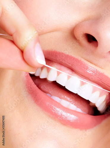 Photo: Beautiful woman smile. Beautiful woman smile.