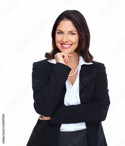Photo: Beautiful young business woman. Beautiful young business woman.